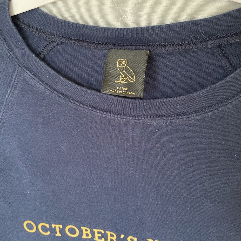 October's Very Own - Drake - Navy Raglan Long-Sleeved T-Shirt - Large - Picture 2 of 8